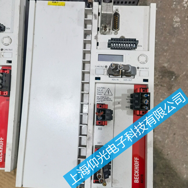 倍福单轴伺服器维修-AX5000系列开机报警F4AA维修