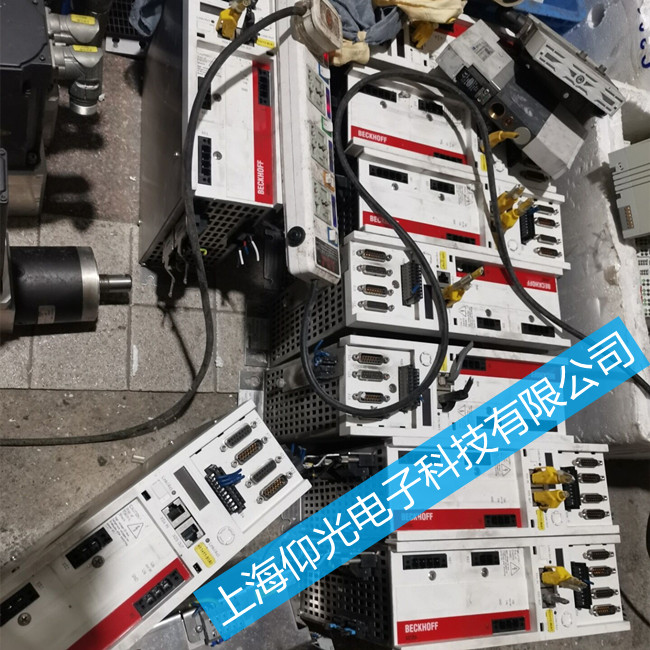 倍福电机伺服器维修-AX5000驱动器报警显示F50B维修